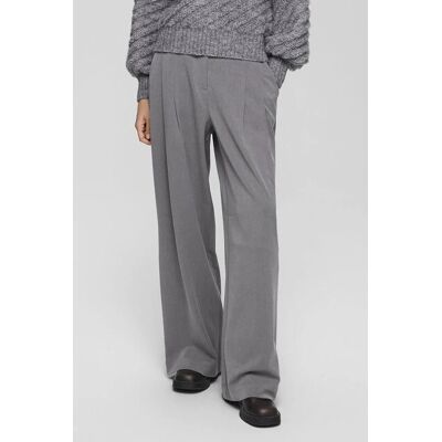 MSCH Copenhagen HW Pants - Wide fit, Pleats, Pockets - Pants MSCH Copenhagen HW Pants - Wide fit, Pleats, Pockets - Pants