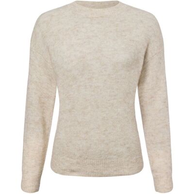 MSCH Copenhagen - Hope Pullover - Braun - Langarm - Rippstrick MSCH Copenhagen - Hope Pullover - Braun - Langarm - Rippstrick