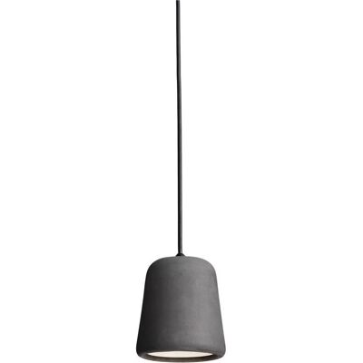New Works - Material Pendel - Mørk Grå Betong - 13cm Ø New Works - Material Pendel - Mørk Grå Betong - 13cm Ø
