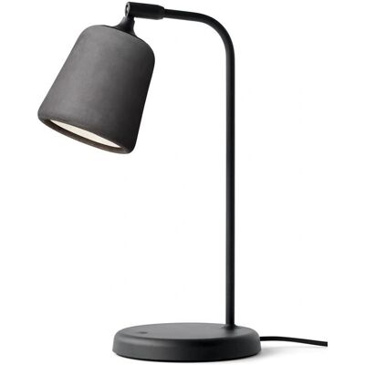 New Works Mørkgrå Betong Bordlampe - Bordlampe New Works Mørkgrå Betong Bordlampe - Bordlampe