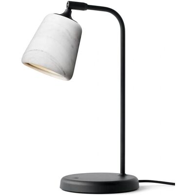 New Works Hvitt Marmor Bordlampe - Skandinavisk Design New Works Hvitt Marmor Bordlampe - Skandinavisk Design