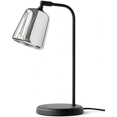 New Works Rustfritt Stål Bordlampe - Moderne Skandinavisk Design New Works Rustfritt Stål Bordlampe - Moderne Skandinavisk Design