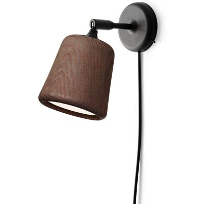 New Works Material Vegglampe - Røket Eik - Vegglampe New Works Material Vegglampe - Røket Eik - Vegglampe