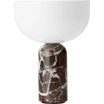 New Works Kizu Bærbar Bordlampe - Rosso Levanto Marmor New Works Kizu Bærbar Bordlampe - Rosso Levanto Marmor
