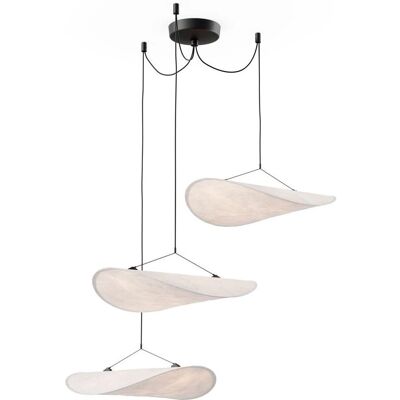 Lustre Tense de New Works - LED réglable, Blanc - Publicité Lustre Tense de New Works - LED réglable, Blanc - Publicité