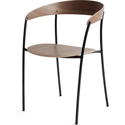 Missing armstol i valnøtt - Moderne design Missing armstol i valnøtt - Moderne design