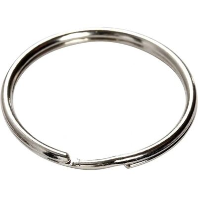 Creativ Company 51247 Anello portachiavi - Metallo 30mm Pack 80 Creativ Company 51247 Anello portachiavi - Metallo 30mm Pack 80