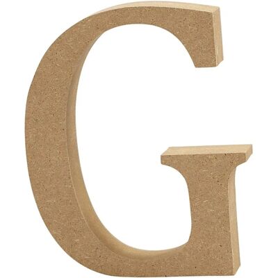 Decorazione in legno CC Hobby - Lettera G, H, A - 8cm MDF Decorazione in legno CC Hobby - Lettera G, H, A - 8cm MDF