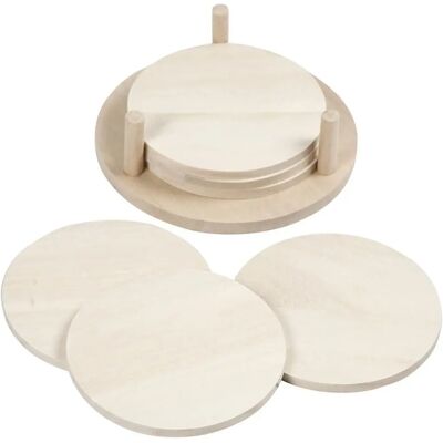 Creativ Company 55921 Tranches de bois pour bricolage - Non fini, 6 pcs - Publicité Creativ Company 55921 Tranches de bois pour bricolage - Non fini, 6 pcs - Publicité