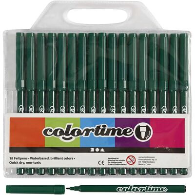 Creativ Company Dunkelgrüne Filzstifte - Marker Creativ Company Dunkelgrüne Filzstifte - Marker