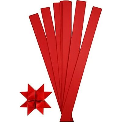 CC Hobby Rote Papiersternstreifen - Paper Star Strips CC Hobby Rote Papiersternstreifen - Paper Star Strips