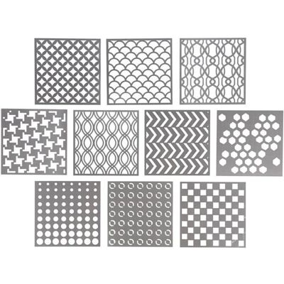 Creativ Company CCH-27090 Graue Kunststoff-Schablone - Schablone Creativ Company CCH-27090 Graue Kunststoff-Schablone - Schablone