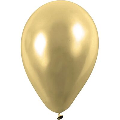 Creativ Company 59171 Guld Rund Partyballong - Festdekoration Creativ Company 59171 Guld Rund Partyballong - Festdekoration
