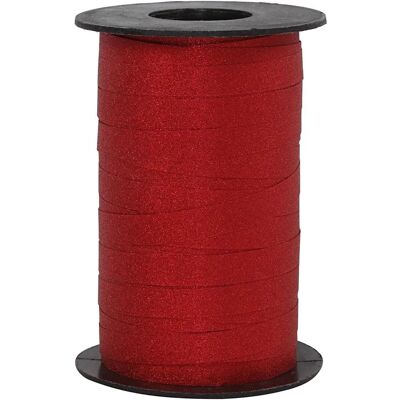 CC Hobby Rood Glitter Lockenlint - Decoratief Band CC Hobby Rood Glitter Lockenlint - Decoratief Band