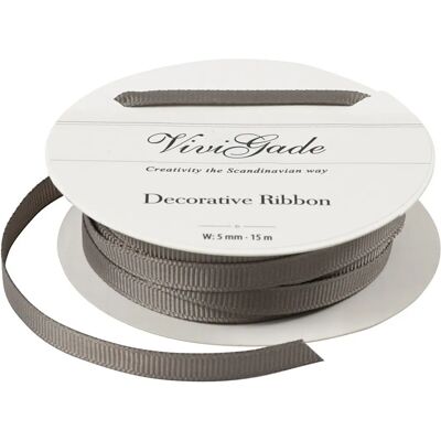 Vivi Gade 52474 Ruban Décoratif Gris - Ruban Décoratif - Publicité Vivi Gade 52474 Ruban Décoratif Gris - Ruban Décoratif - Publicité