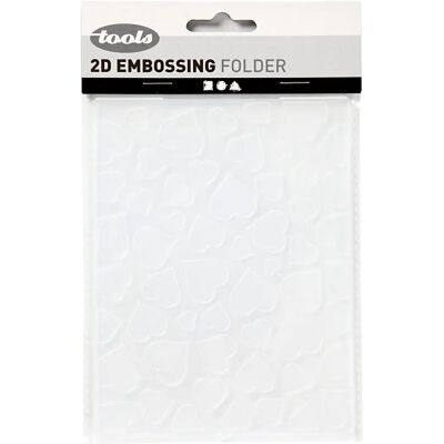 Creativ Company 11772 Hjärt-Embossing Folder - Konst & Hantverk Lek Creativ Company 11772 Hjärt-Embossing Folder - Konst & Hantverk Lek