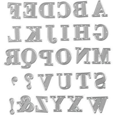 Creativ Company 11784 Bastelschneidemaschinenteil - Alphabet Creativ Company 11784 Bastelschneidemaschinenteil - Alphabet