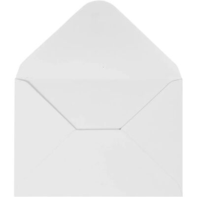 Creativ Company Enveloppe C6 - Blanc - 10 pcs - Publicité Creativ Company Enveloppe C6 - Blanc - 10 pcs - Publicité