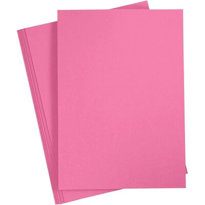 CC Hobby Lyserød 210x297mm A4 Papir - 70g - 20stk CC Hobby Lyserød 210x297mm A4 Papir - 70g - 20stk