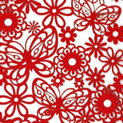 Happy Moments CCH-216913 - Rood kantenpatroonkarton - Papier Happy Moments CCH-216913 - Rood kantenpatroonkarton - Papier