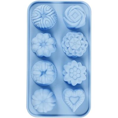Creativ Company 37133 Stampo in Silicone Azzurro Chiaro - Piccole Torte & Hobby Creativ Company 37133 Stampo in Silicone Azzurro Chiaro - Piccole Torte & Hobby