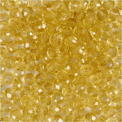 CC Hobby Facettierte Kralen Geel Paars - Kralen, Sieraden CC Hobby Facettierte Kralen Geel Paars - Kralen, Sieraden