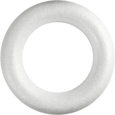 CC Hobby Flache Ringe - 35cm Weiß - Bastelzubehör CC Hobby Flache Ringe - 35cm Weiß - Bastelzubehör