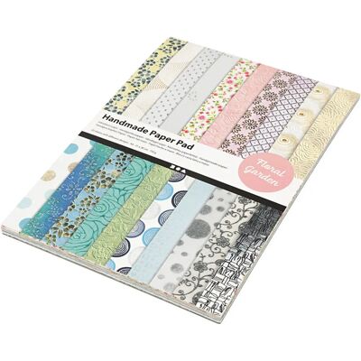 Creativ Company 21636 Bloc de papel de arte - Hecho a mano, Multicolor Creativ Company 21636 Bloc de papel de arte - Hecho a mano, Multicolor