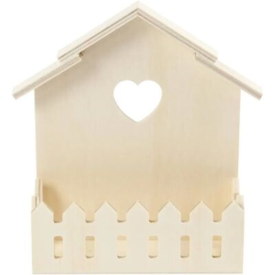 Creativ Company CCH-57958 Maison en Bois pour Oiseaux - Accessoire pour Mangeoire Creativ Company CCH-57958 Maison en Bois pour Oiseaux - Accessoire pour Mangeoire