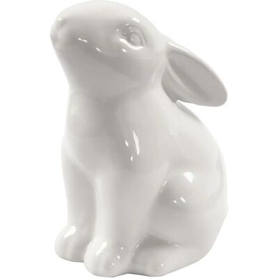 Creativ Company CCH-50579 Statua Decorativa in Ceramica Bianca - Figurina Decorativa Creativ Company CCH-50579 Statua Decorativa in Ceramica Bianca - Figurina Decorativa