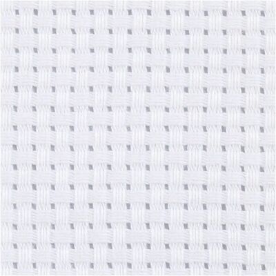 Creativ Company 412635 hantverks tyg - 35 rutor per 10cm, 3m x 150cm, vit Creativ Company 412635 hantverks tyg - 35 rutor per 10cm, 3m x 150cm, vit