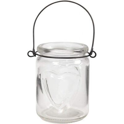CC Hobby Glass Lanterns Heart Motif - 12 pcs - Lighting CC Hobby Glass Lanterns Heart Motif - 12 pcs - Lighting