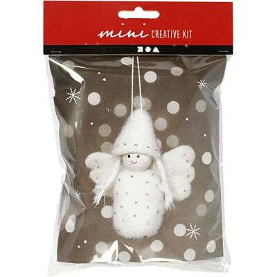 Creativ Company 977408 Ornement de Noël - Ornement de Noël, Blanc, 10cm - Publicité Creativ Company 977408 Ornement de Noël - Ornement de Noël, Blanc, 10cm - Publicité