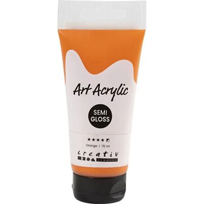 Pigment Art Orange Acrylfarbe - Acrylfarbe für kreative Hobbys Pigment Art Orange Acrylfarbe - Acrylfarbe für kreative Hobbys