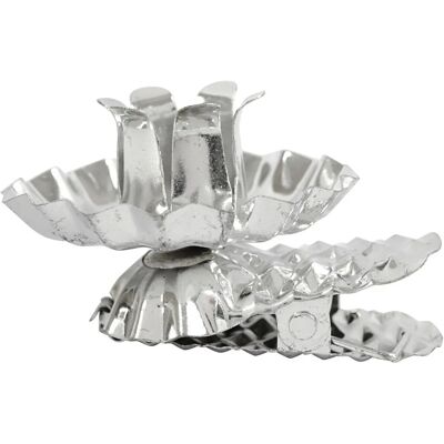 Creativ Company 559370 Portacandele in argento - Supporto per candele Creativ Company 559370 Portacandele in argento - Supporto per candele