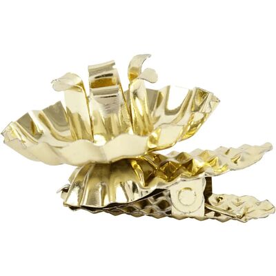 Creativ Company 559371 Ljushållare Guld - Set med metallklämmor för ljus och julbelysning Creativ Company 559371 Ljushållare Guld - Set med metallklämmor för ljus och julbelysning
