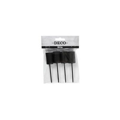 Creativ Company CCH-59327 Portacandele in metallo nero - Set da 4 Creativ Company CCH-59327 Portacandele in metallo nero - Set da 4