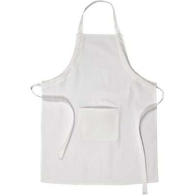 Creativ Company CCH-444641 Weißes Latz- / Schürze - apron Creativ Company CCH-444641 Weißes Latz- / Schürze - apron