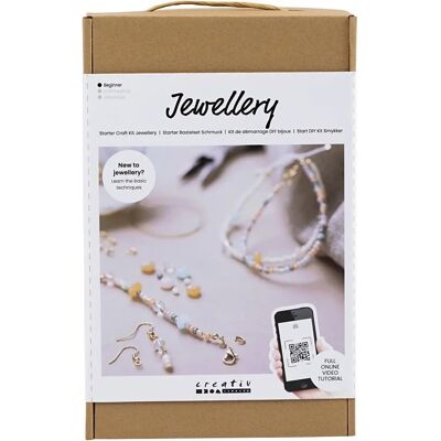 Creativ Company 970856 Giocattolo di arte/artigianato - Kit di inizio per perline classiche per gioielli fai-da-te Creativ Company 970856 Giocattolo di arte/artigianato - Kit di inizio per perline classiche per gioielli fai-da-te