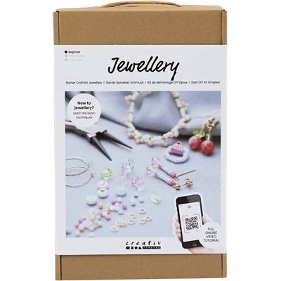 Creativ Company 970857 konstnärligt/hantverksleksak - DIY smyckeset Klara färger Creativ Company 970857 konstnärligt/hantverksleksak - DIY smyckeset Klara färger