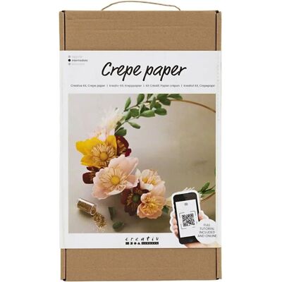 Creativ Company Model - Kreativt sæt - Papir blomsterkrans - Kreativt sæt Creativ Company Model - Kreativt sæt - Papir blomsterkrans - Kreativt sæt