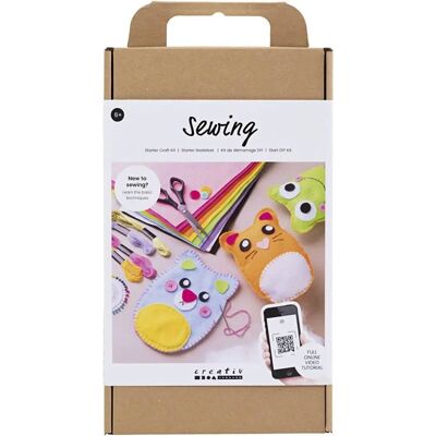 Creativ Company 977540 Giocattolo d'arte e manualità - Kit di cucito per bambini Creativ Company 977540 Giocattolo d'arte e manualità - Kit di cucito per bambini