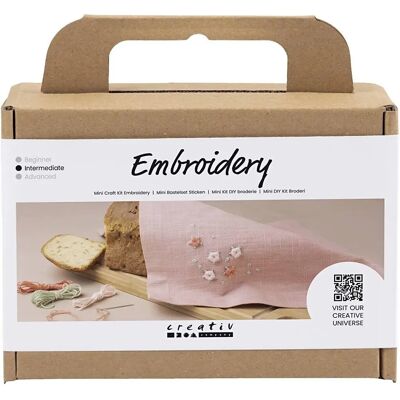 Creativ Company 970844 Dusty Rose DIY Brodsets - Kreativt Sæt Creativ Company 970844 Dusty Rose DIY Brodsets - Kreativt Sæt