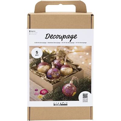 Creativ Company 977590 Kunsthandwerk Spielzeug - Rot Decoupage Set Creativ Company 977590 Kunsthandwerk Spielzeug - Rot Decoupage Set