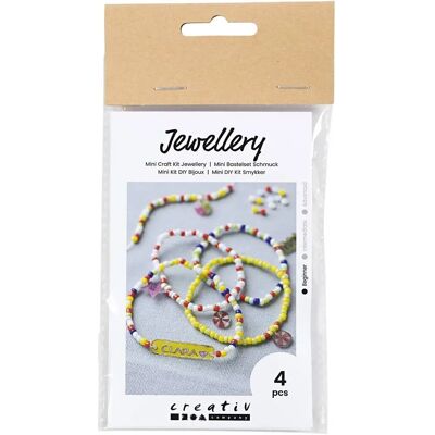 Creativ Company 977615 Kunsthandwerks-Spielzeug - Perlen Schmuck DIY-Set Creativ Company 977615 Kunsthandwerks-Spielzeug - Perlen Schmuck DIY-Set
