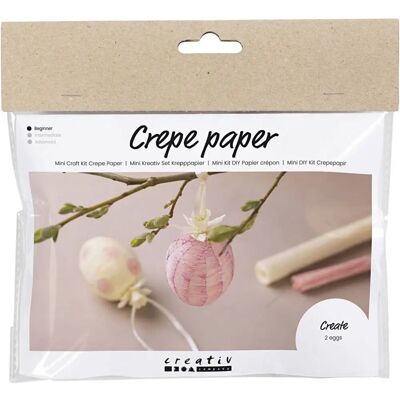 Creativ Company 977667 Lys rosa & gul påskeæg DIY-sæt - Legetøj Creativ Company 977667 Lys rosa & gul påskeæg DIY-sæt - Legetøj