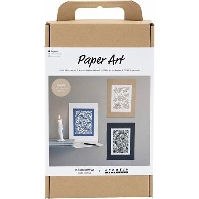 Creativ Company 977734 Kit di Arte in Carta Bianco Naturale - Giocattolo Creativo Creativ Company 977734 Kit di Arte in Carta Bianco Naturale - Giocattolo Creativo