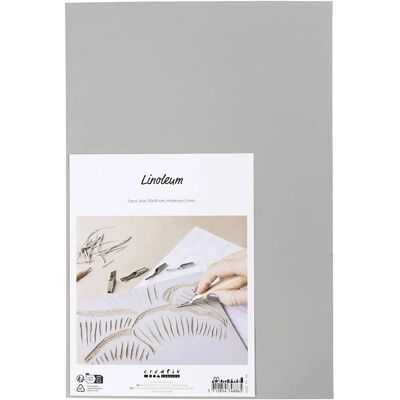Creativ Company 38211 Drucklinoleum - Grau Creativ Company 38211 Drucklinoleum - Grau