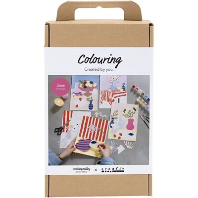 Creativ Company 977807 Kleurboek / Knutselset Creativ Company 977807 Kleurboek / Knutselset