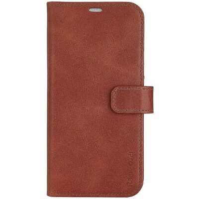 Radicover iPhone 14 Plus Leder Anti-Strahlungsbrieftasche - Braun Radicover iPhone 14 Plus Leder Anti-Strahlungsbrieftasche - Braun